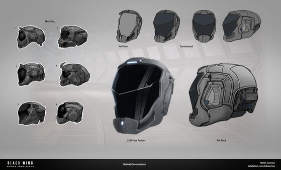 Black Wing: Strike Team Alpha Helmet
