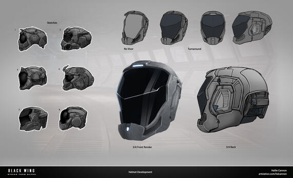 Black Wing: Strike Team AlphaHelmet